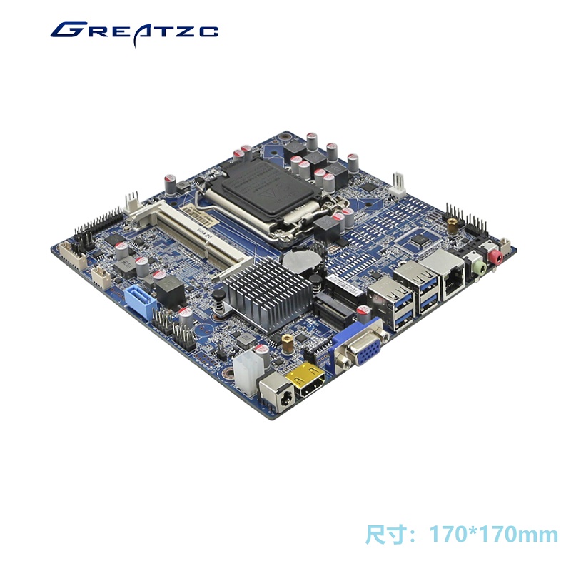 Mini ITX一体机香蕉视频在线看片 迷你PC香蕉视频在线看片 INTEL H310芯片组 支持9、8、7、6代CPU