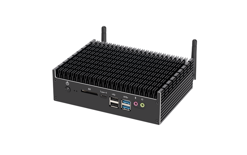 intel 8代10代无风扇工控香蕉视频污在线观看ZC-WG10双网带COM口双屏4K显示